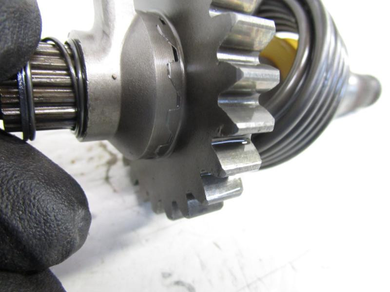 1980 80 Kawasaki KL 250 A3 Kick Start Gear Spindle Shaft 13066